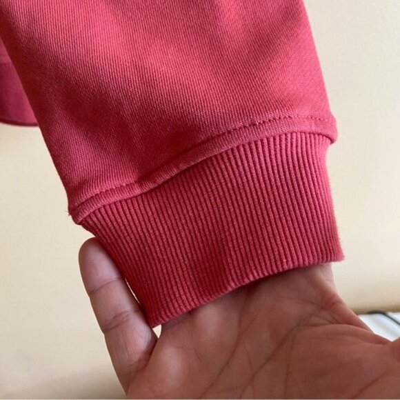 Hershel Supply Company Hoodie Woman XL Coral Logo Pockets Classic Sweatshirt - Picture 8 of 16